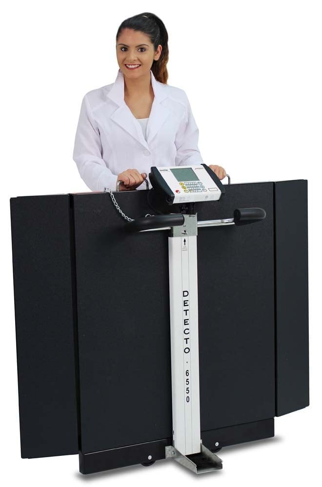 Image 9 of Detecto 6550 Folding Portable Wheelchair Scale