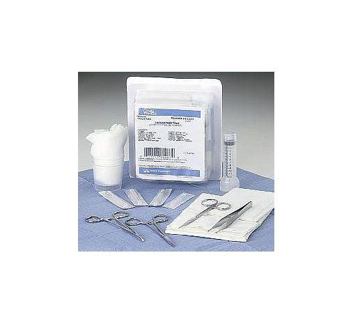 Image 1 of MAI Laceration Tray Kit with Sterile Instruments
