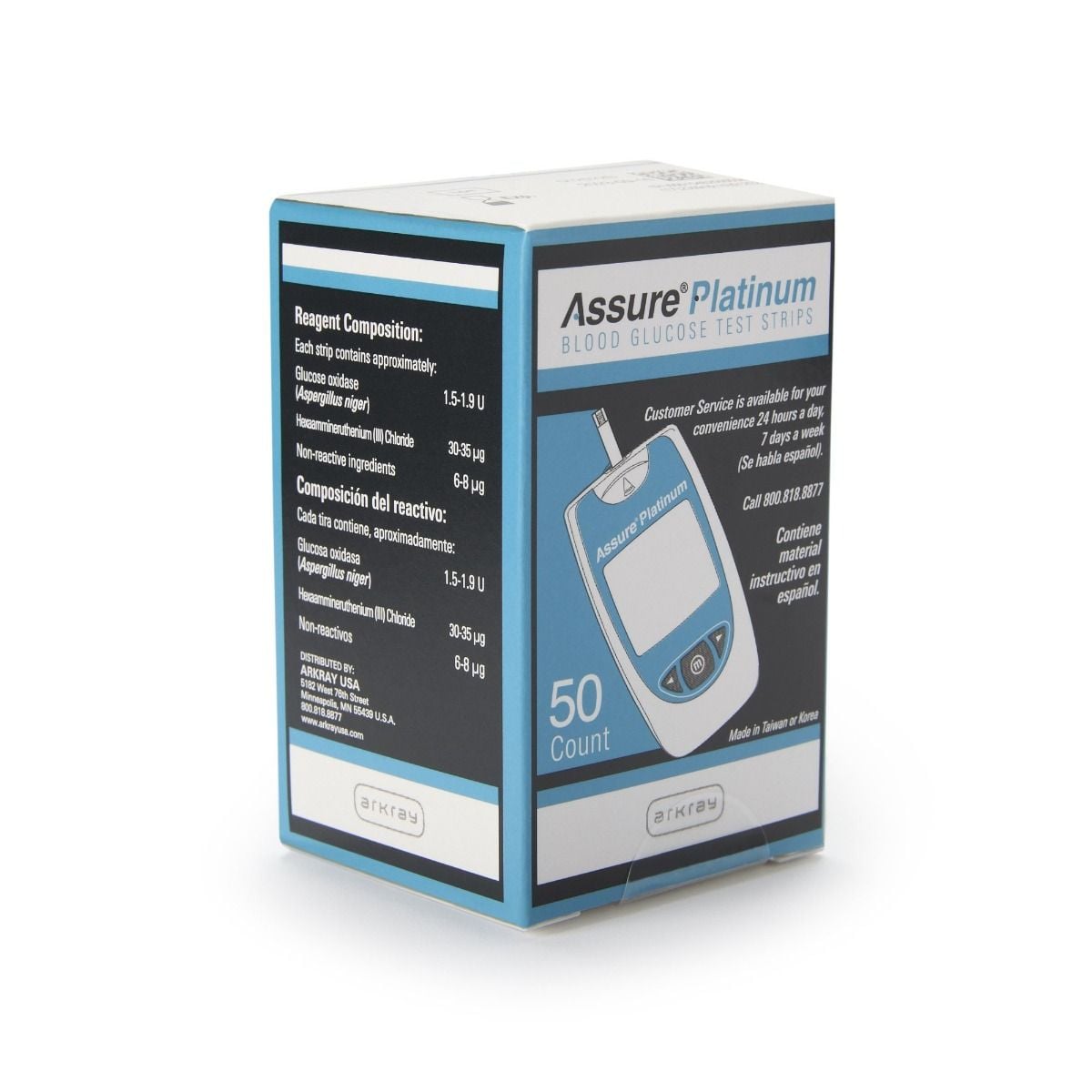 Assure Platinum Blood Glucose Test Strips