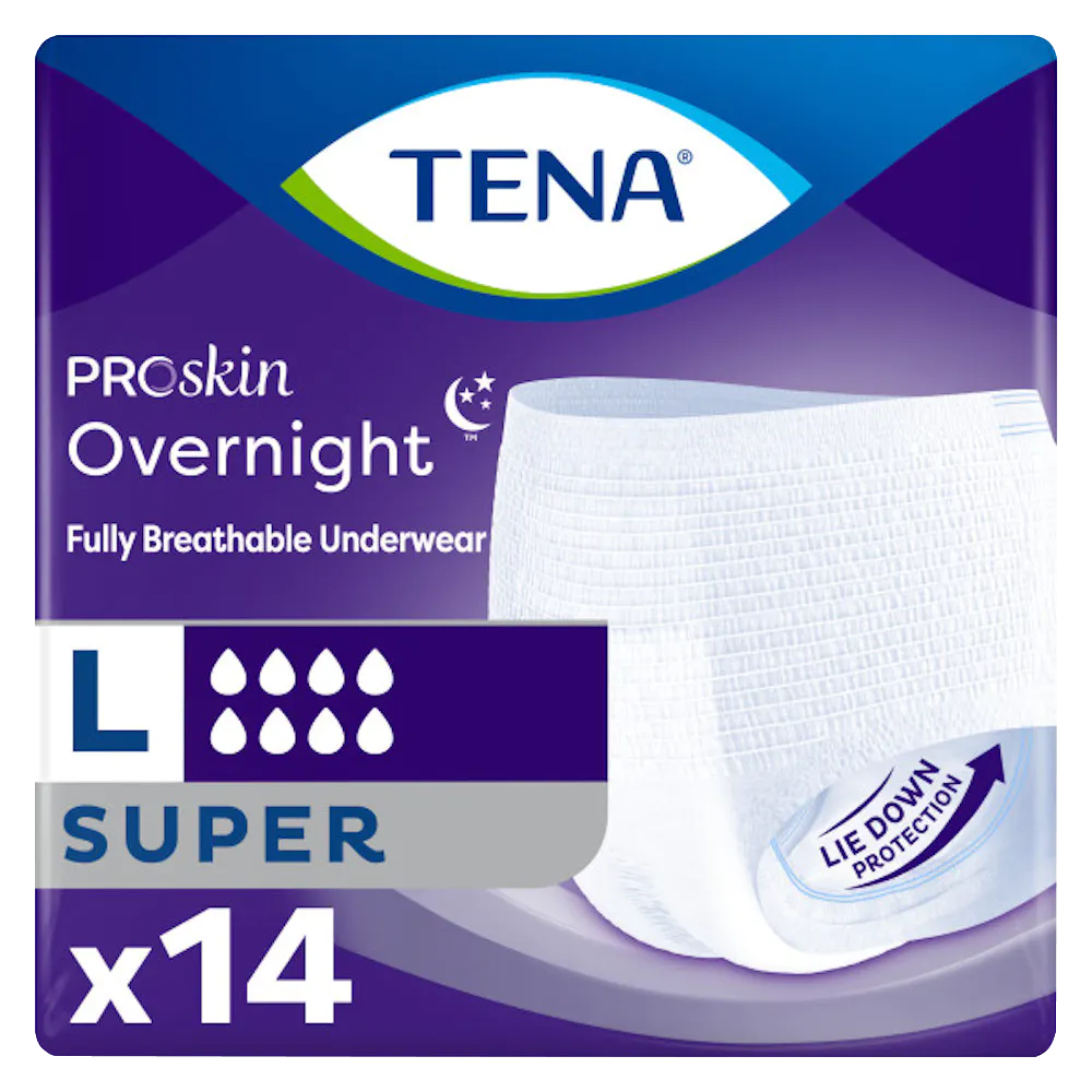 TENA PROSkin Overnight Underwear - Super Absorbency | Vitality Medical