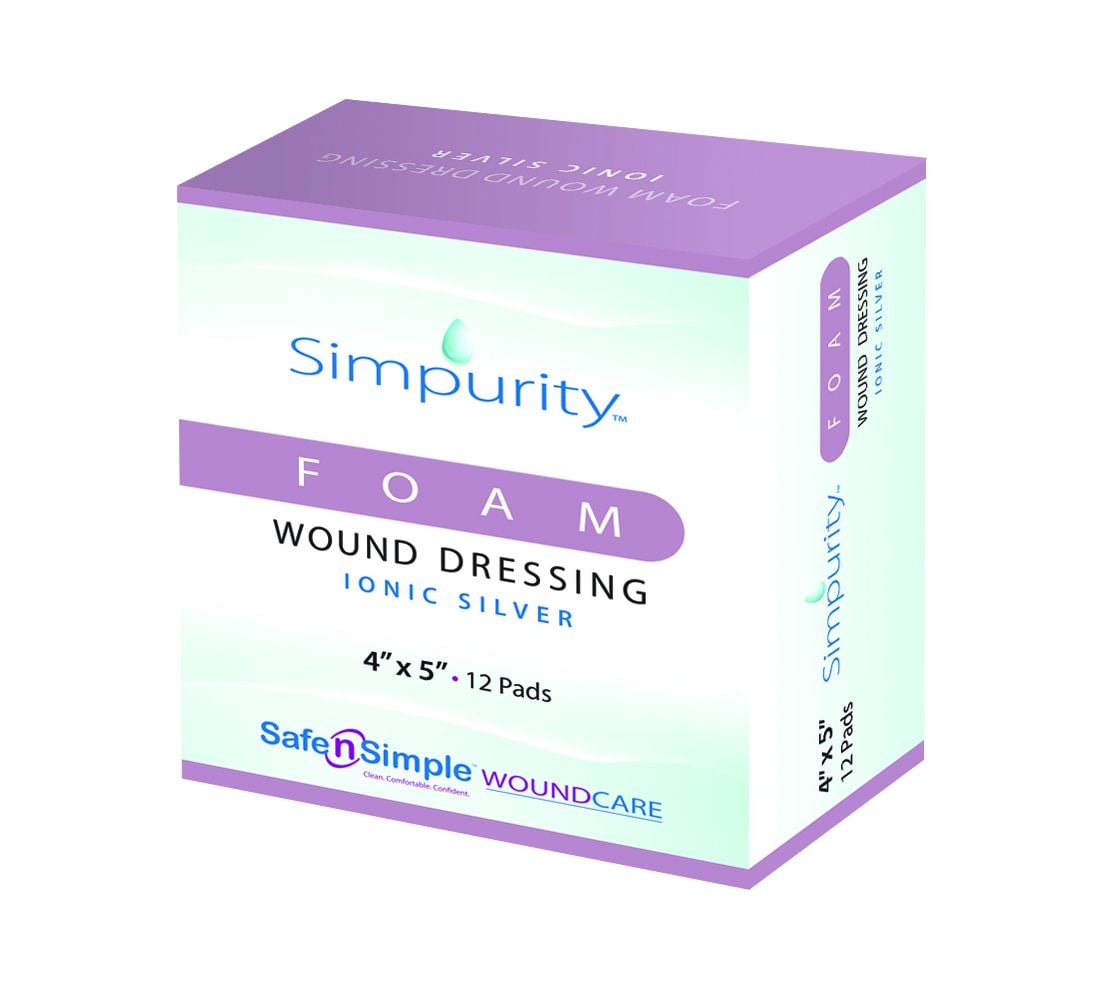 Image 1 of Simpurity Foam Wound Dressing Ionic Silver