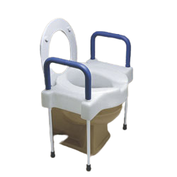 Image 1 of Extra Wide Tall-Ette Elevated Toilet Seat
