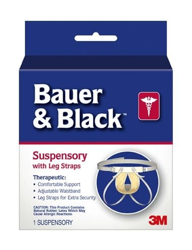 3M Jock Strap Athletic Supporter Bauer & Black