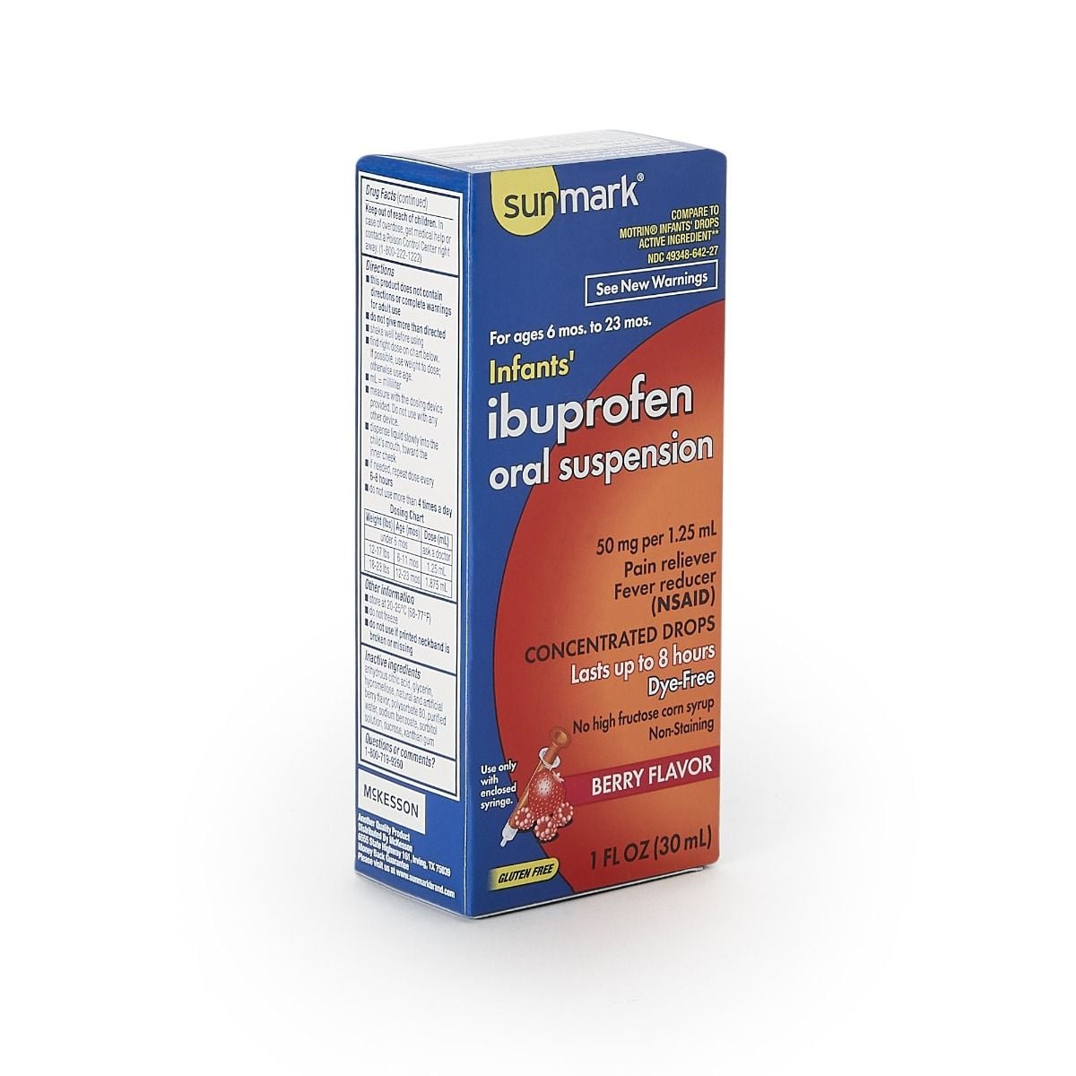 Image 1 of McKesson Childrens Ibuprofen Oral Suspension