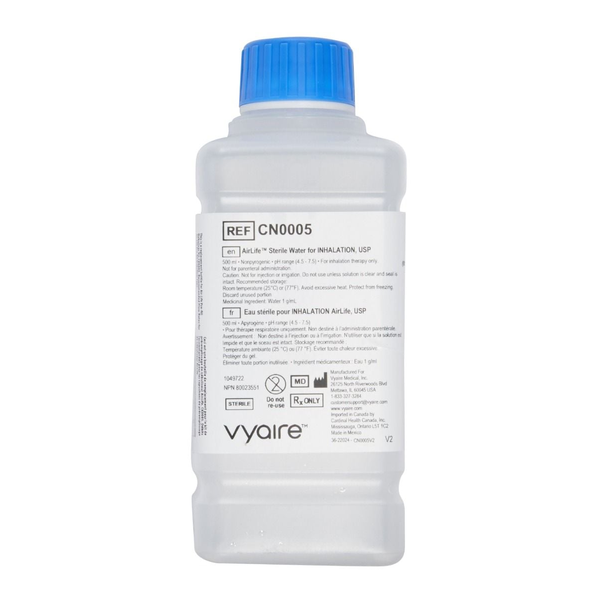 Sterile Water Inhalation Solution