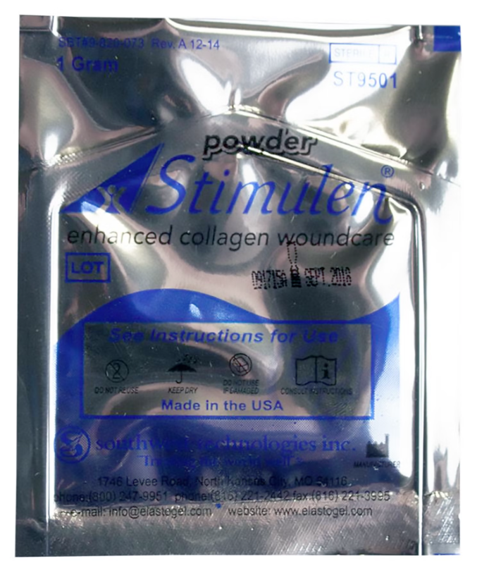 Image 2 of Stimulen Collagen Wound Dressing Powder