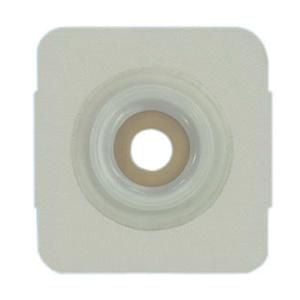 5 x 5 Inch, 2-1/4 Inch Flange, 1-3/8 Inch Stoma Opening, Extended Wear, White (7835214)
