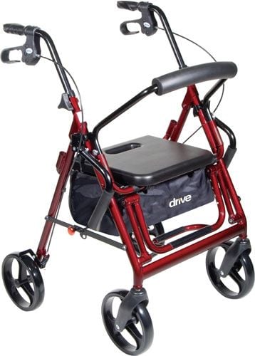 Image 1 of Duet Transport Chair Rollator by Drive