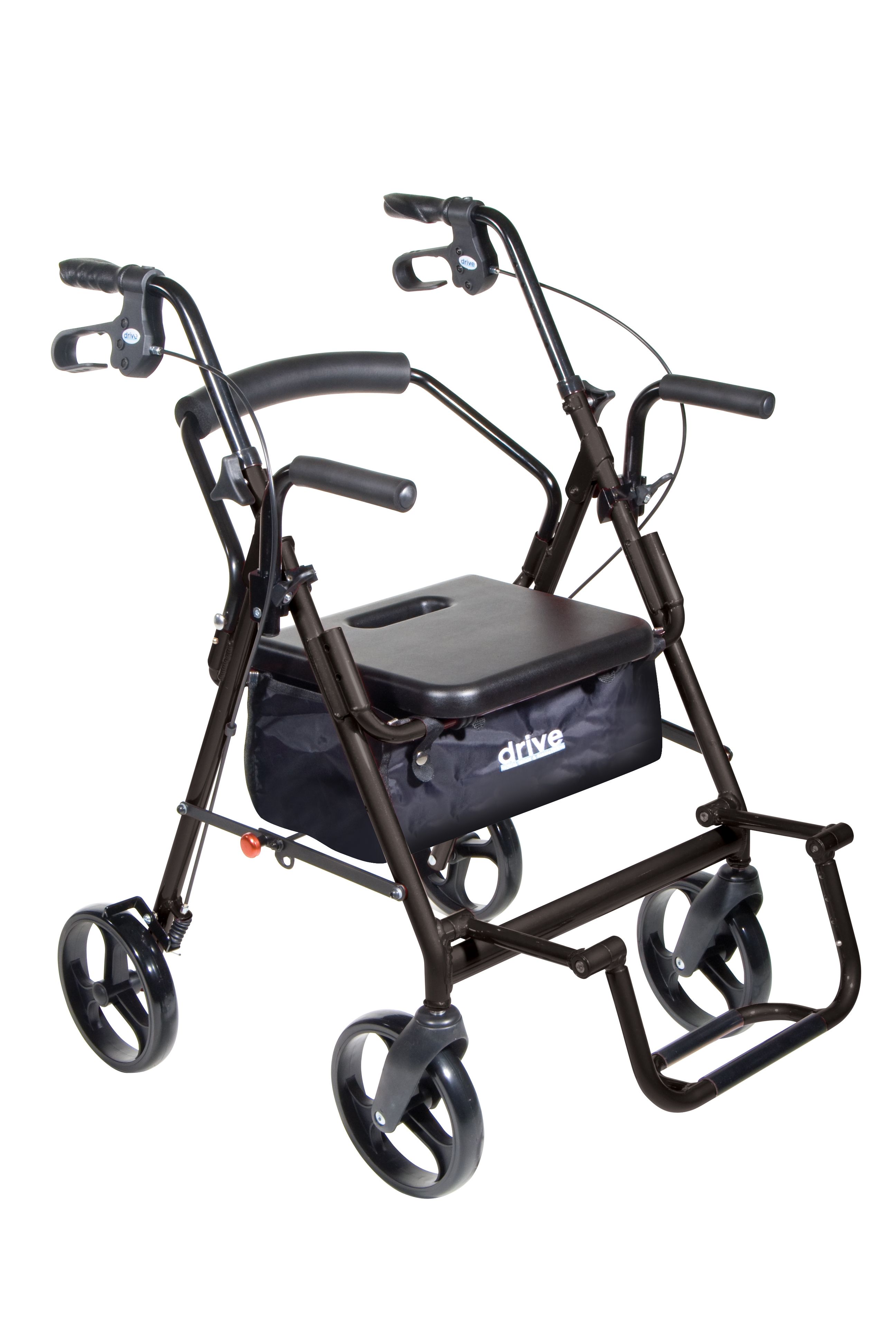 Image 5 of Duet Transport Chair Rollator by Drive