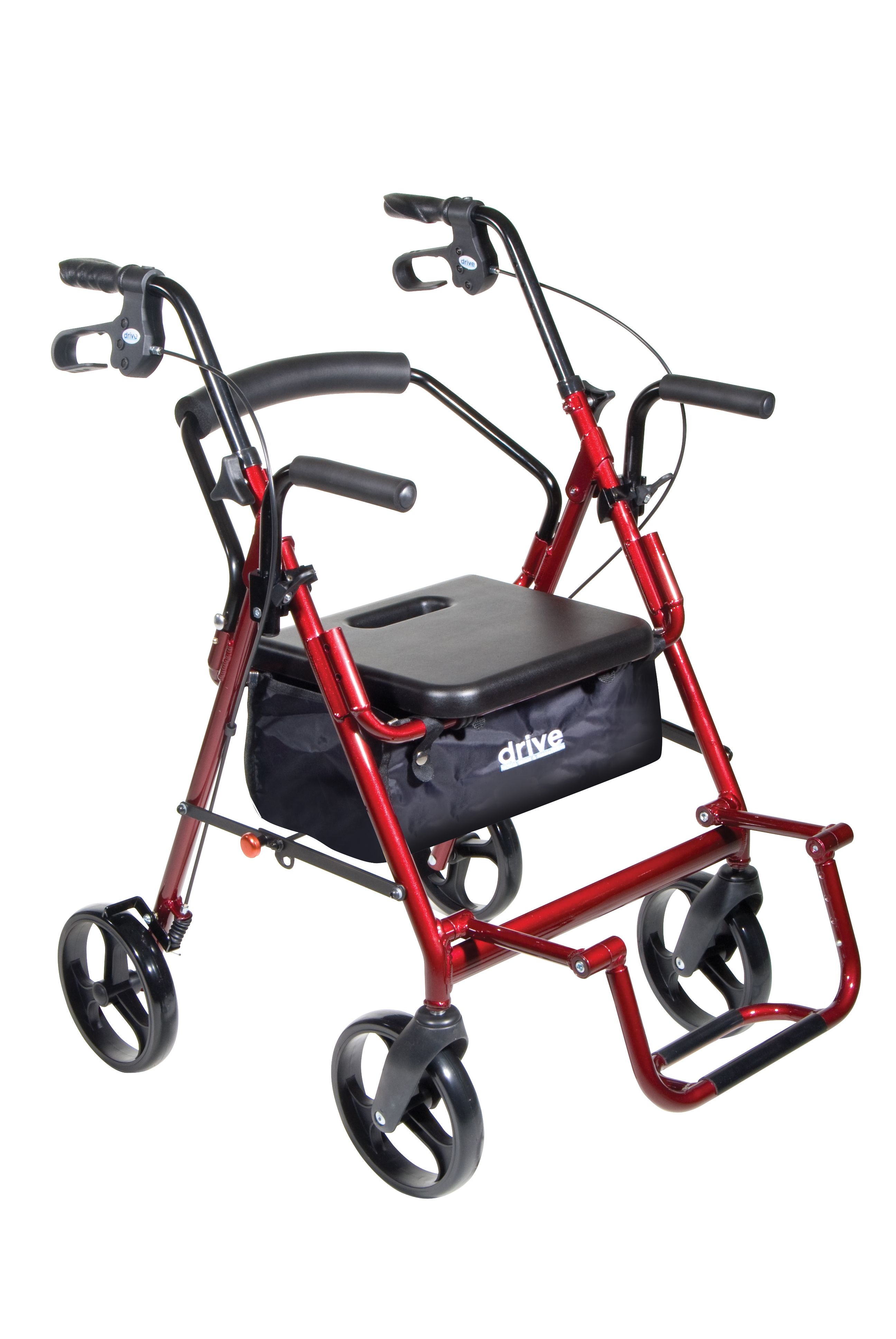 Image 2 of Duet Transport Chair Rollator by Drive
