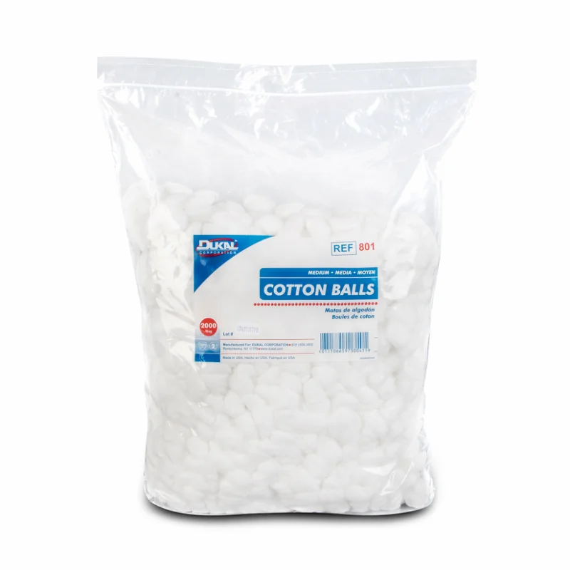 Dukal Non-Sterile Cotton Balls - Medium & Large