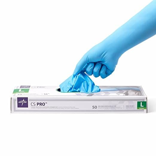 Pulling a glove from a box