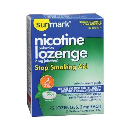 Sunmark Stop Smoking Aid Nicotine Lozenge