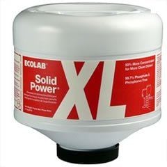 Ecolab Solid Power XL Dishwashing Detergent - 6100185