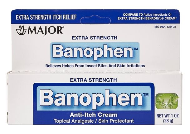 Banophen Itch Relief Cream