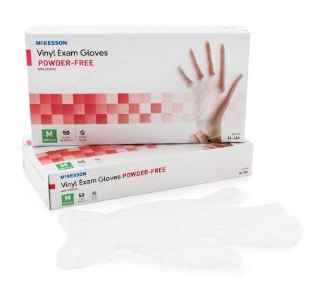 Image 2 of Confiderm Vinyl Exam Gloves Powder Free - NonSterile