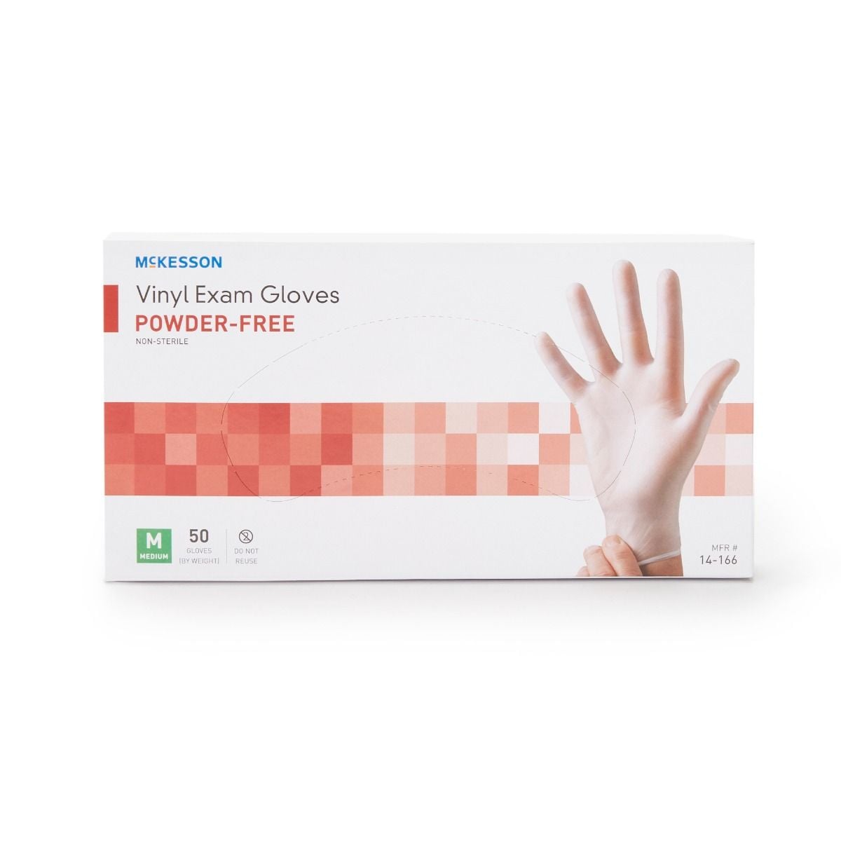 Confiderm Vinyl Exam Gloves Powder Free - NonSterile