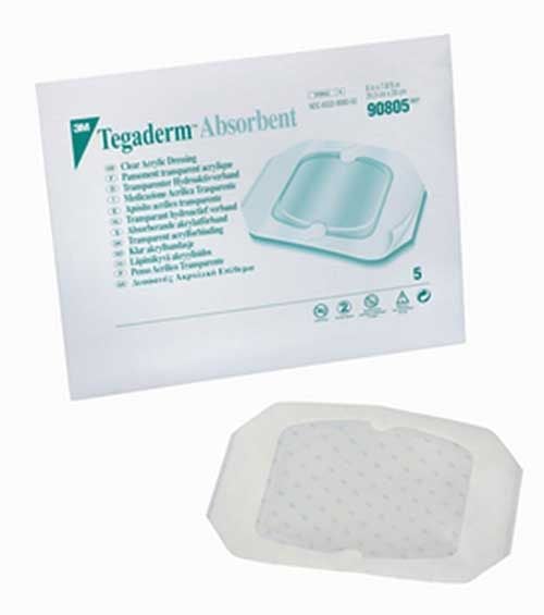 3M 90805 Tegaderm Absorbent Dressing | 7-1/2 X 8 Inch | Vitality