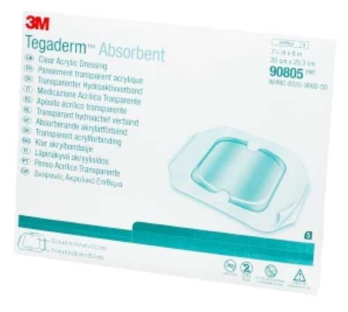 3M 90805 Tegaderm Absorbent Dressing | 7-1/2 X 8 Inch | Vitality