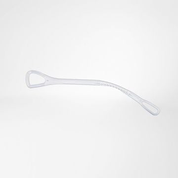 Plastic stay with donning-and-doffing mechanism for easy application