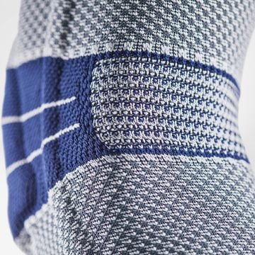 Closeup of the soft knitted fabric