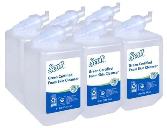 Green Certified Foam Skin Cleanser, Case of 6