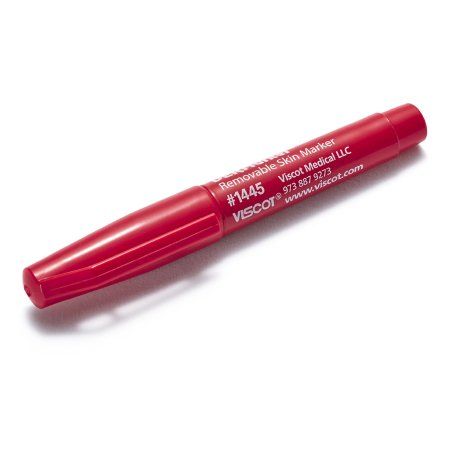 Viscot Medical EZ Removable Ink Aesthetic Marker - Red