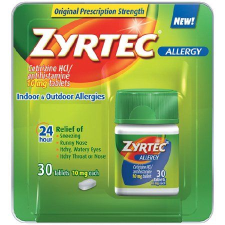 Image 1 of Zyrtec Tablets