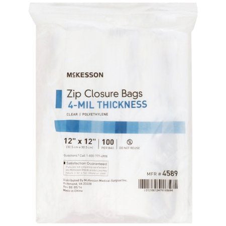 McKesson Zip Closure Bags