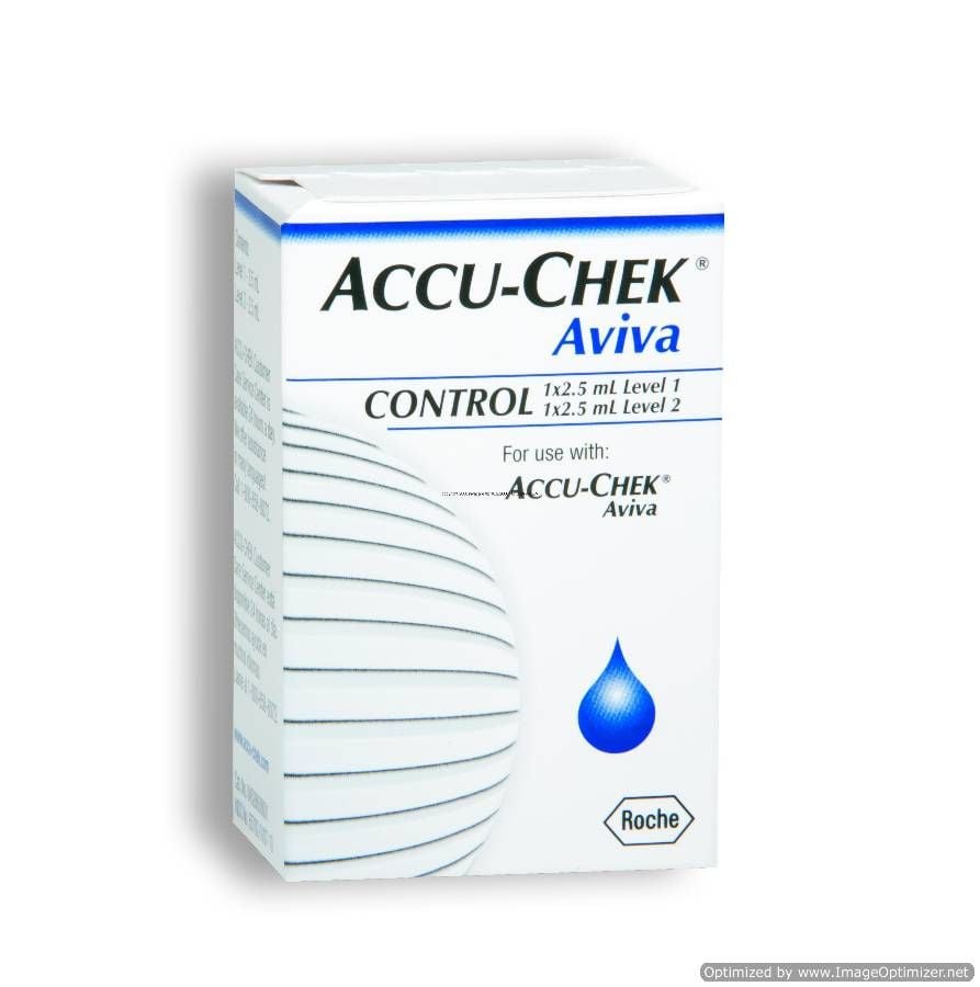 Image 1 of Roche ACCU-CHEK Aviva 2 Level Glucose Control Solution