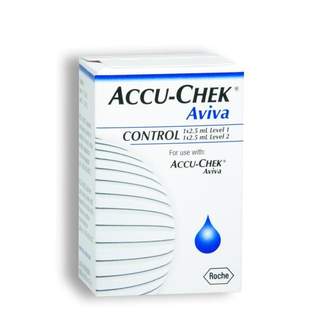 Image 2 of Roche ACCU-CHEK Aviva 2 Level Glucose Control Solution