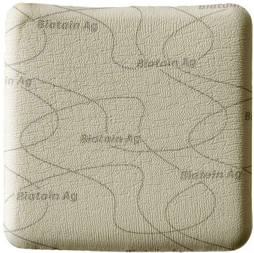 Image 4 of Biatain Ag Foam Dressings with Adhesive Border