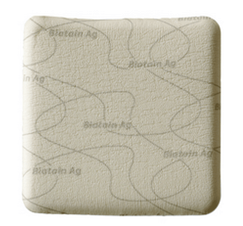 Image 6 of Biatain Ag Foam Dressings with Adhesive Border