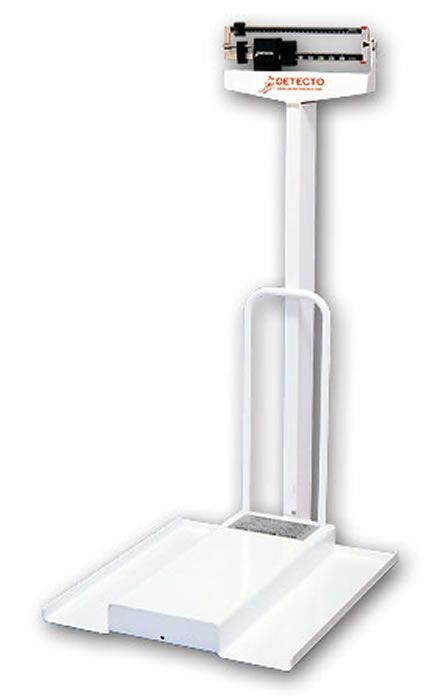 Detecto 485 Stationary Mechanical Wheelchair Scale