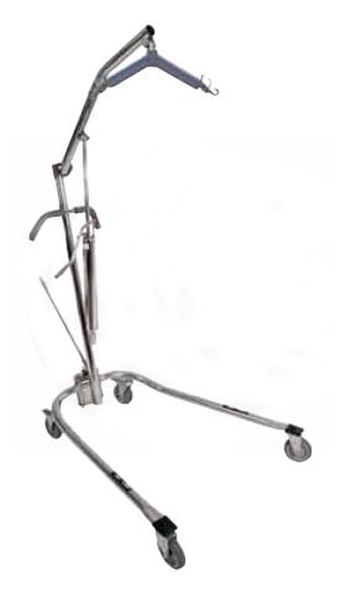 Manual Hydraulic Deluxe Chrome Plated Patient Lift