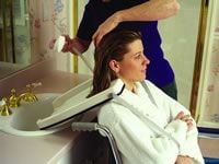 Hair Washing Tray Application