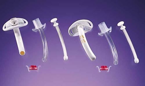 Image 2 of Shiley Cuffless Tracheostomy Tube with Disposable Inner Cannula