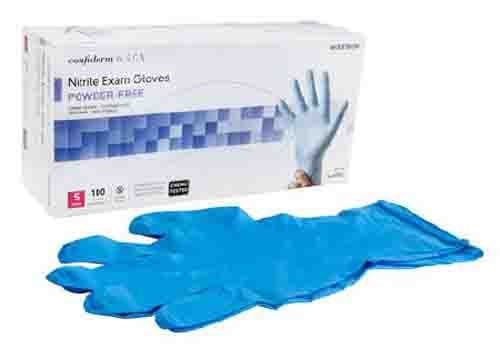 Image 1 of Confiderm 6.5CX Chemo Rated Nitrile Exam Gloves Powder Free - NonSterile Extended Cuff