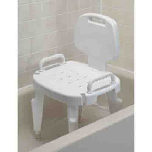 Image 1 of Bath Safe Adjustable Shower Seat
