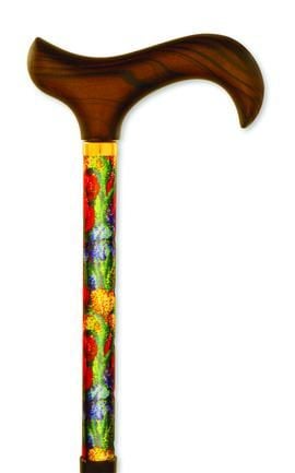 Image 4 of Slim Line Travel Folding Cane by Mountain Properties