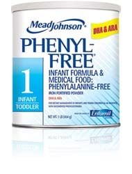 Image 1 of Phenyl-Free 1 Infant Formula & Medical Food