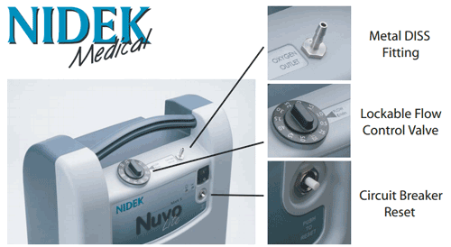 Nuvo Mark 5 Lite Oxygen Concentrator