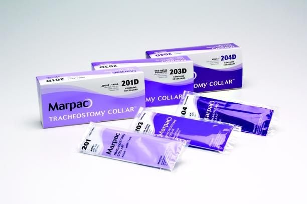 Image 3 of Marpac Tracheostomy Trach Collar, Hook and Loop Adjustment