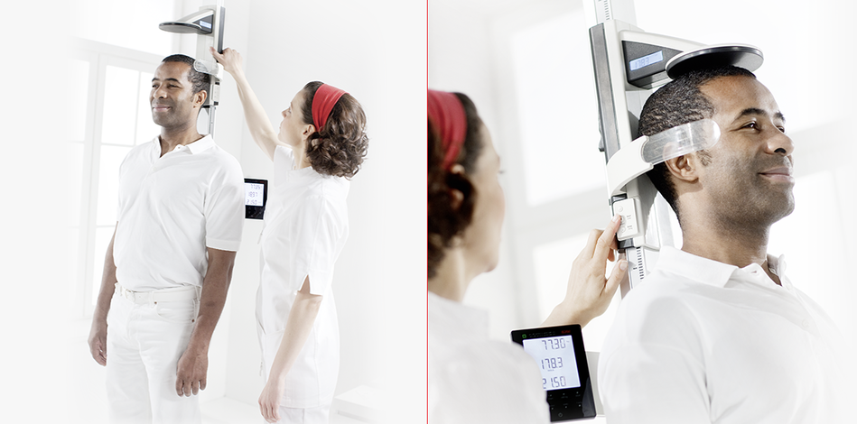 Image 4 of Seca 284 Digital Measuring Station For Height And Weight (Wireless Transmission) 