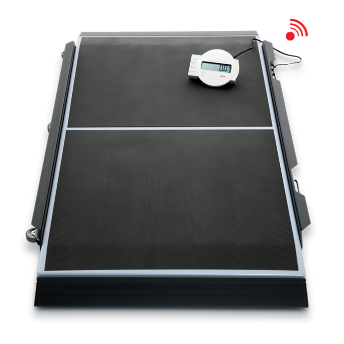 Image 1 of Seca High Capacity Digital Stretcher Scale With Wireless Transmission 656