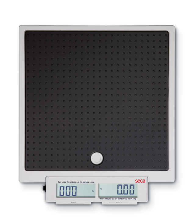 Image 1 of Seca Flat Scale For Mobile Use With Push Buttons And Double Display 874
