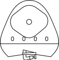 Image 1 of Little Ones One-Piece Urostomy Pouch with Cut-to-Fit Stomahesive Skin Barrier