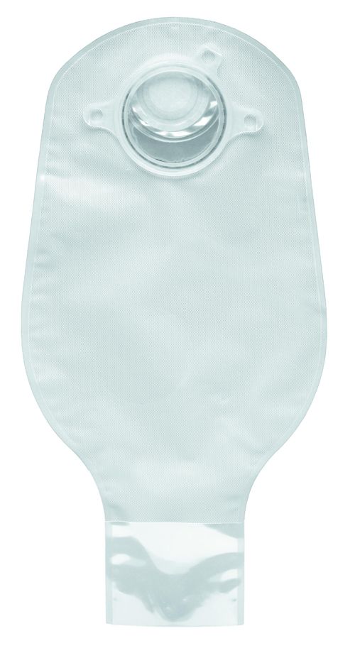 Image 3 of Sur-fit Drain Pouch 12 Inch Transparent with 1 Sided Comfort Panel