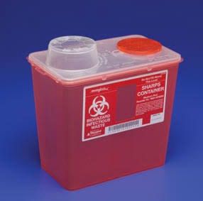 Image 1 of Cardinal Health Monoject Sharps Container - 8 or 14 qt.