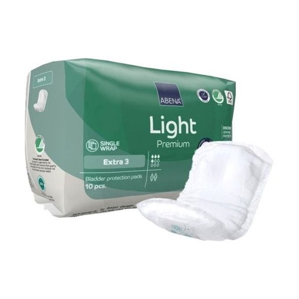 Abena Light Extra 3 Pad with packaging